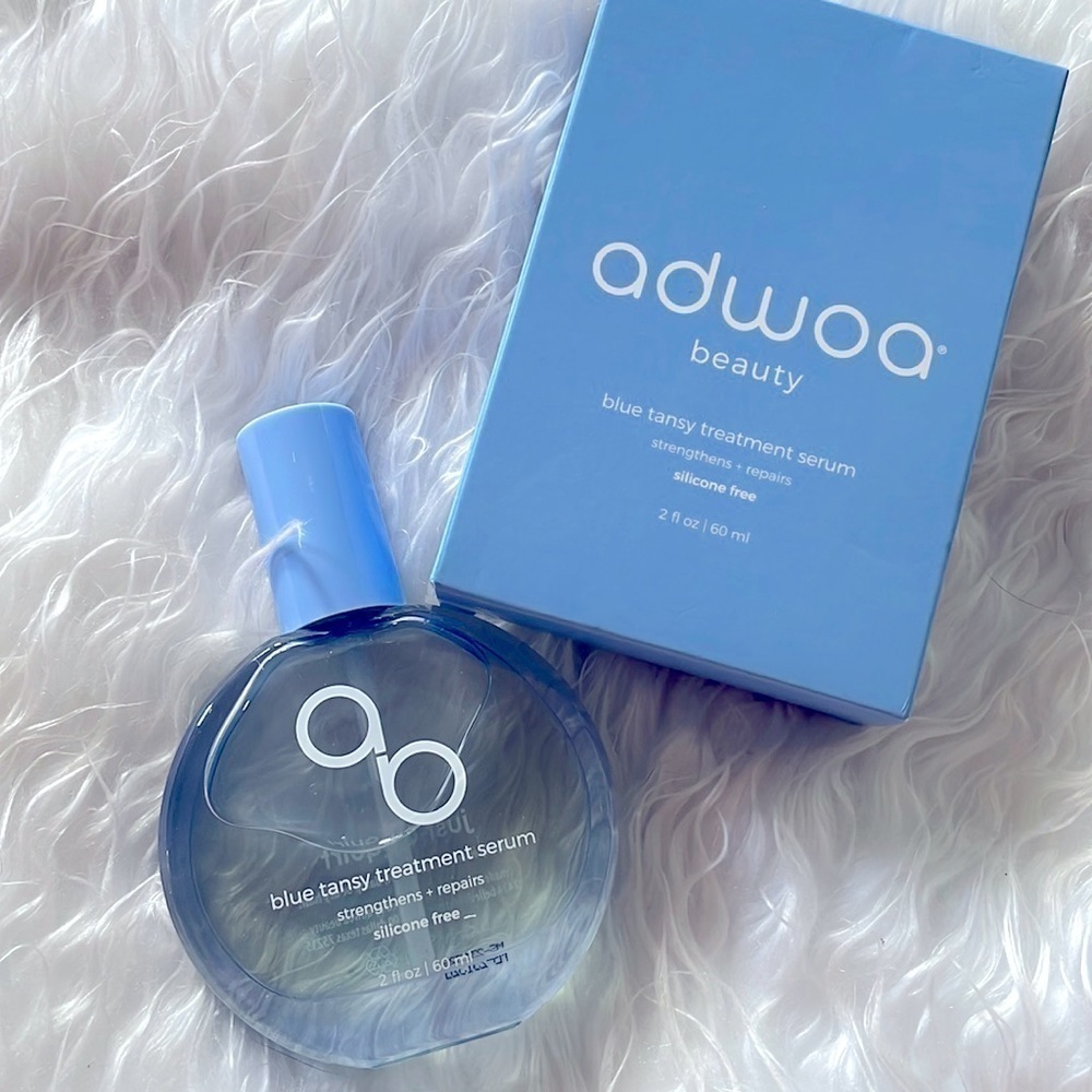 Brand New Adwoa Beauty Blue Tansy Hair Treatment Serum Shine Reduce Breakage